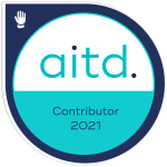 AITD digital badge professional contributor 2021